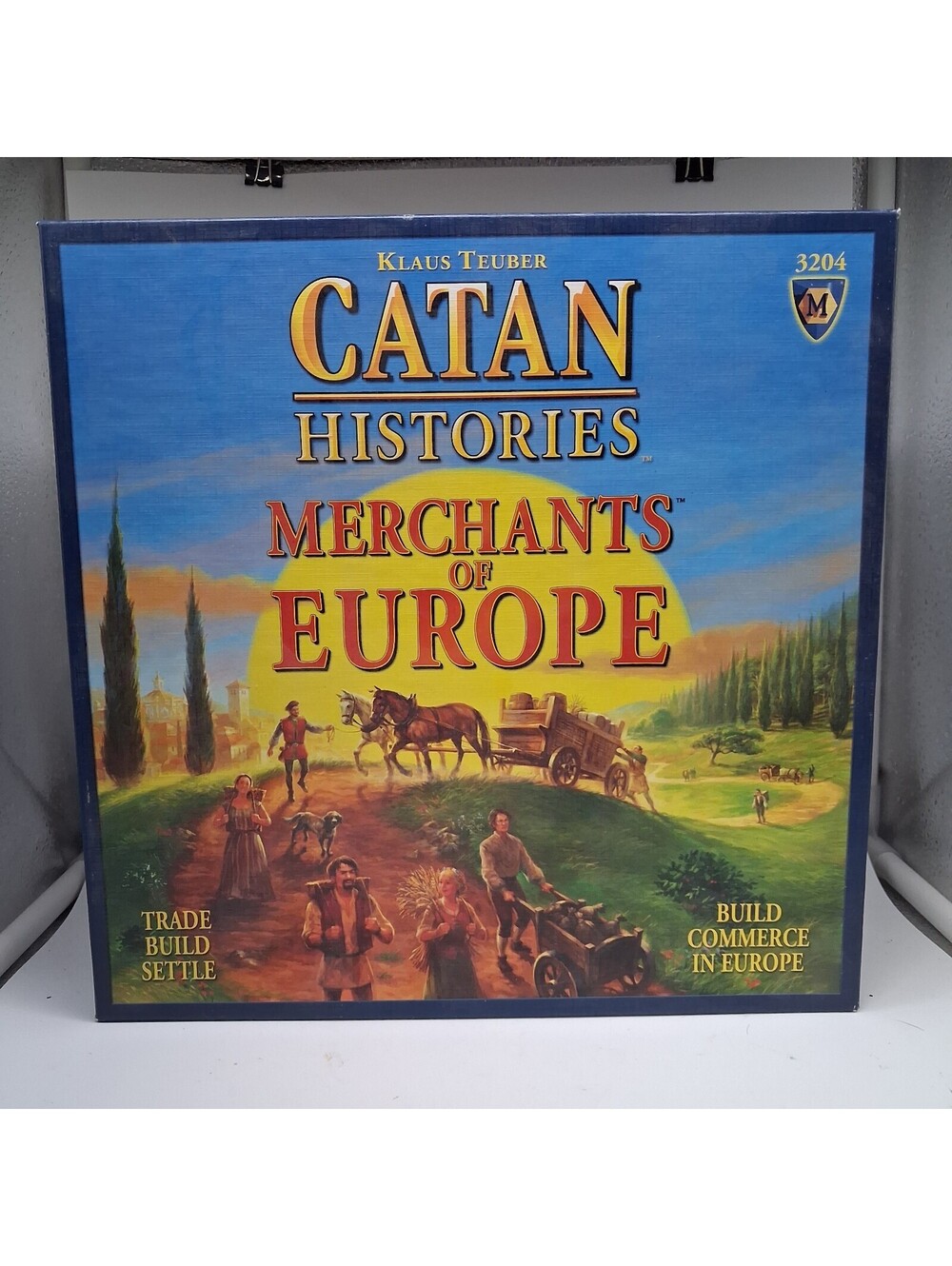 Catan Histories Merchants of Europe Board Game Complete 2012 Mayfair OOP